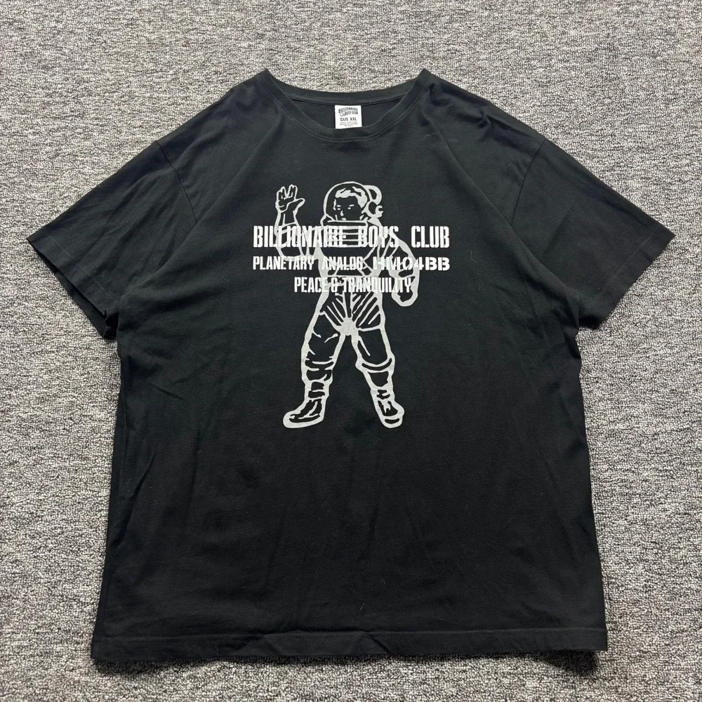 Billionaire Boys Club Astronaut Graphic Black Streetwear T-Shirt Size XXL